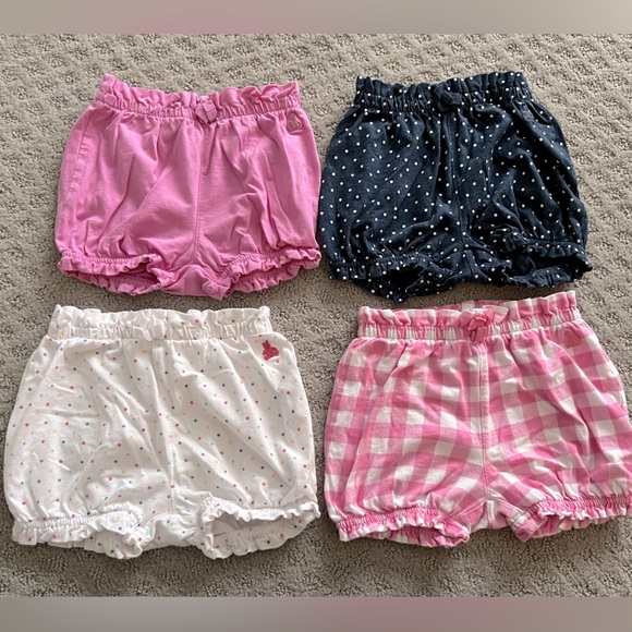 GAP Other - Lot of 4 Baby Gap Cotton Bubble Shorts, 18-24 months
